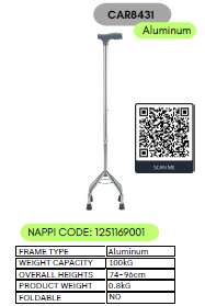 Walking Aid Stick CAR431