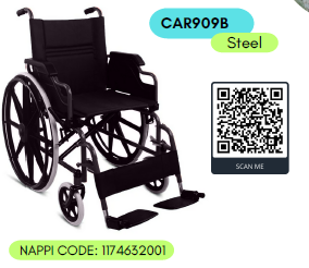 Wheelchair CAR909B Steel