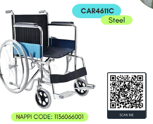 Wheelchair CAR 4611C Steel